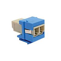 Tripp Lite N455-000-BL-KJ Fiber Optic Connectors DUPLX LCLC MM FIB KEYSTJK,BLUE