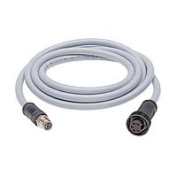 Molex 1205050107 Sensor Cables / Actuator Cables M12 Double-Ended Cordset 5 Poles Female  to Male M12  16 AWG Blk 10m  Lngth