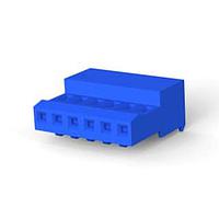 AMP Connectors - TE Connectivity 3-641192-6 Receptacle Housing REC 06P C/E 26AWG W/O TABS