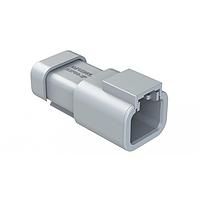 Amphenol SINE Systems ATP04-2P-EC01 Connectors ATP Series 2 Way Blk Recept w/End Cap