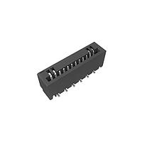 Amphenol FCI HFW12S-2STE1HLF Board Mount 1.00mm Flex Connector, HFW Straight series, 12 Position, Top Entry Surface Mount, Tin plating, Non-ZIF, Halogen-free .