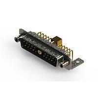 EDAC 629-21W1240-7N6 Mixed Contact D-Sub Connectors Right-angle Power Combo D-Sub Connector