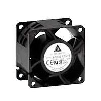 Delta Electronics, Inc. AFB0612HHE-T500 Tubeaxial Tubeaxial Fan, 60x38mm, 12VDC, 46.17CFM, 8.16W, 50dBA, Ball, Leads, IP55