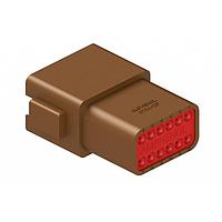 Amphenol SINE Systems AT04-12PD Connectors AT Series Recpt 12 Way Enhanced D Key