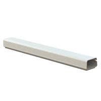 Essentra Components SRL1-5-WH6A Solid Wall Wiring Duct Raceway.Wht.6 Ft Length.72 Ft /Bundle.1 PKG=72 Ft