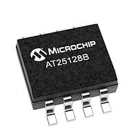 Microchip Technology AT25128B-SSHL-T EEPROM 128K Density SPI 16,384 x 8 Organ