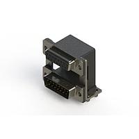 EDAC 664-015-364-04A Dual Port D-Sub Connectors Right-angle Dual Port D-Sub Connector