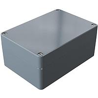 Rose 011420090 Enclosures for Industrial Automation ENCLOSURE, ALUMINUM, 140 X 200 X 91MM,  PAINTED, RAL 7001 - STANDARD