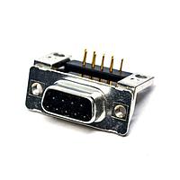 Amphenol CONEC 164A11019X D-Sub Connectors - Standard Density 9P F R/A .370 MET. BRKT M3 INS