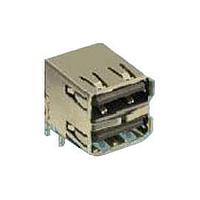 Amphenol FCI 72309-7024BLF USB Type A Connectors 8P RA DBL STACK TYPE A RECEPTACLE