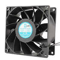 Orion Fans OA938EC-UR-1WB Axial EC Axial Fan, Universal Range, 92x92x38mm, 115VAC/230VAC, 60CFM, 0.27"H20, Wire