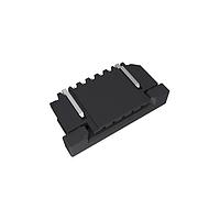 Amphenol FCI SFW5R-6STE1LF Board Mount 1.00mm Flex Connector, SFW-R series, 5 Position, Top side Contact, Side Entry Surface Mount ZIF CIC Connector, Lead Free.