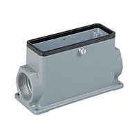 HARTING 09300240281 Housings SURFACE MOUNTING HSG HAN 24B 2 SIDE ENTRY
