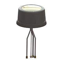 Laird External Antennas VLQ69273B21J-518A MIMO VEHL PUCK,BLACK,4 PORTS 17FT,LTE,WIFI,GN