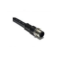 Amphenol LTW MC-05BMMM-SL8B04 Sensor Cables / Actuator Cables NMEA 2000, Micro, Metal, 4A, 05 pins, Male Connector, Male Contact, Straight, Screw Thread, Overmolded, Length 4000mm, IP68
