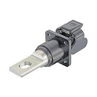 HARTING 09930010303XL Heavy Duty Power Connectors Han S Bulkhead Mount Housing, black, M20, w/ male contact busbar (100 piece packaging)