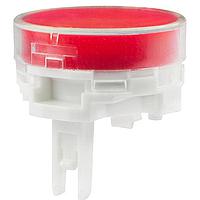 NKK Switches AT4164JC Button ROUND CLR LNS/RED DIFF LB WITH RED LED