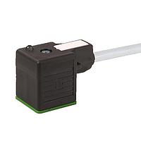 Murrelektronik 7000-18021-2160500 Sensor Cables / Actuator Cables MSUD VALVE PLUG FORM A 18MM, PVC 3X0.75 GRAY, 5m