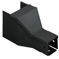 Panduit FRF42BL Fitting, Reducer Fitting, Reducer 4" x 4" (100mm x 100mm)