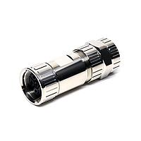 Amphenol LTW LJ23-06DFFC-SL7001 Straight M23 Circular Metric Connector, Metal, 28A, 06 pins, Female Connector, Female Contact, Straight, Screw Thread, Crimp, Field Installable, F8.5 - F17.5mm, IP67 Mated