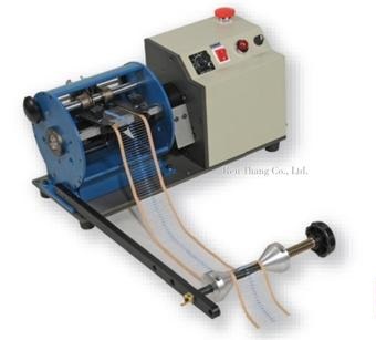 Lead cutting and forming equipment for electronic component preparation
