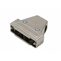 MH Connectors MHTRI-M-9-K Two Piece Backshell 9 WAY METPLAS 3-ENTRY D HOOD