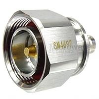 Fairview Microwave  SM4697 7/16 DIN Male to BNC Female Adapter (6 Ghz)