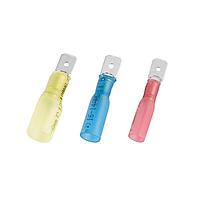 KS Terminals MDHD2-250 Double Crimp Heat Shrink, Male Double Crimp, 16-14 AWG, .032 x .250