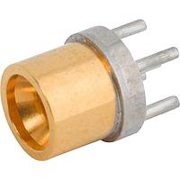 Amphenol SV Microwave 1211-40172 PCB Connectors SMPM  ST PCB-PLG T/H TIN FD