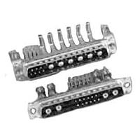 Amphenol Commercial Products L77TWB17W2S Mixed Contact D-Sub Connectors Combo hybrid 17P Recptacle