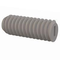 Essentra Components 010832G043 Set Screw Set Screw, Slotted Head, #8-32 Thread, 7/16 Lg