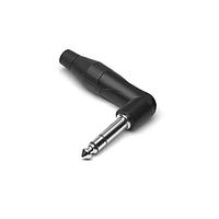 Amphenol Audio TS3RB Phone Connectors 3POLE STEREO RA PLG MATT BLK NI PLT CONT