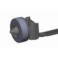 Avery Dennison 20042-GSK Curved Tie CT,4FLUTECURVE,W/GSK.BLK 1000/BAG,5000/CASE