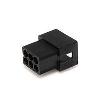 Molex 03-06-7061 Plug Housings 062 Pwr Conn Plug Black 6Ckt