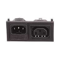 Bulgin BZH11/Z0000/00 Inlet/Outlet Combinations C14-IEC FUSED INLET POWER MODULE