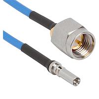 Amphenol SV Microwave 7038-0337 RF Cable Assemblies SMPS Male VITA 67.3 embly for .085 Cable