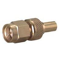 HUBER+SUHNER 33_SMA-MCX-50-1/111_NE RF Adapters - Between Series SMA plug(m) to MCX jack(f)