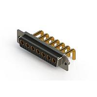 EDAC 630-24W7250-3N2 Mixed Contact D-Sub Connectors Right-angle Power Combo D-Sub Connector