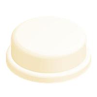 Diptronics KTSC-22I Cap, Round 12X12 RND IVORY CAP