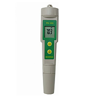 HINOTEK PH-033 Waterproof pH and Temperature Meter (0.00-14.00pH, 0.01pH, ±0.1pH)