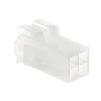 AMP Connectors - TE Connectivity 794242-1 Receptacle Housings 04P MINI UMNL2 CAP HSG UL94V2