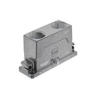 HARTING 19405240484 Hoods 24B HPR Compact Hood, HC (wide), Central Lever Locking, Top Entry, 2xM40