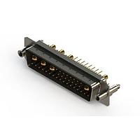 EDAC 627-36W4224-2N6 Mixed Contact D-Sub Connectors Vertical Combo Dsub