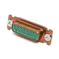 Cinch DAMMY15S Receptacle DSUB 15F SOD Y G50 ZINC