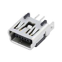 Molex 500075-0517 Mini USB Type B Connectors USB Mini-B Recept Vert. w/Solder Tails