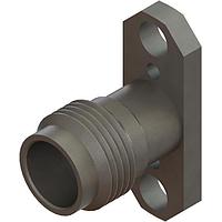 Amphenol SV Microwave SF1621-60003 RF Connectors / Coaxial Connectors 2.4mmFlangeCompress Mount Conn, 2 Hole