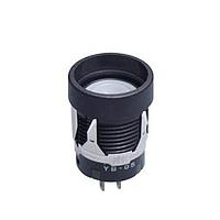 NKK Switches YB05KW01 Panel Mount Indicators / Switch Indicators ROUND SNAP-IN MOUNT BODY ONLY