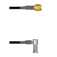 Amphenol Custom Cable Q-3B05G0003012i RF Cable Assemblies SMA-SP/HDBNC-RP G174 12I