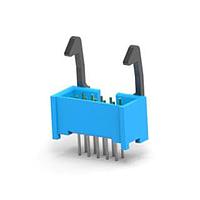 AMP Connectors - TE Connectivity 2-1761711-3 Shrouded IDC LOW PRO HDR 10 PVERT LG LAT BLUE