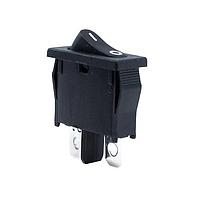 E-Switch R6ABLKBLKFF Slim Power Rocker Switch SPST OFF-ON PNL 6A